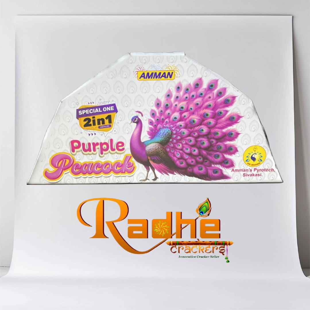 Dancinig Peacock 5 Step ( Multi colour)