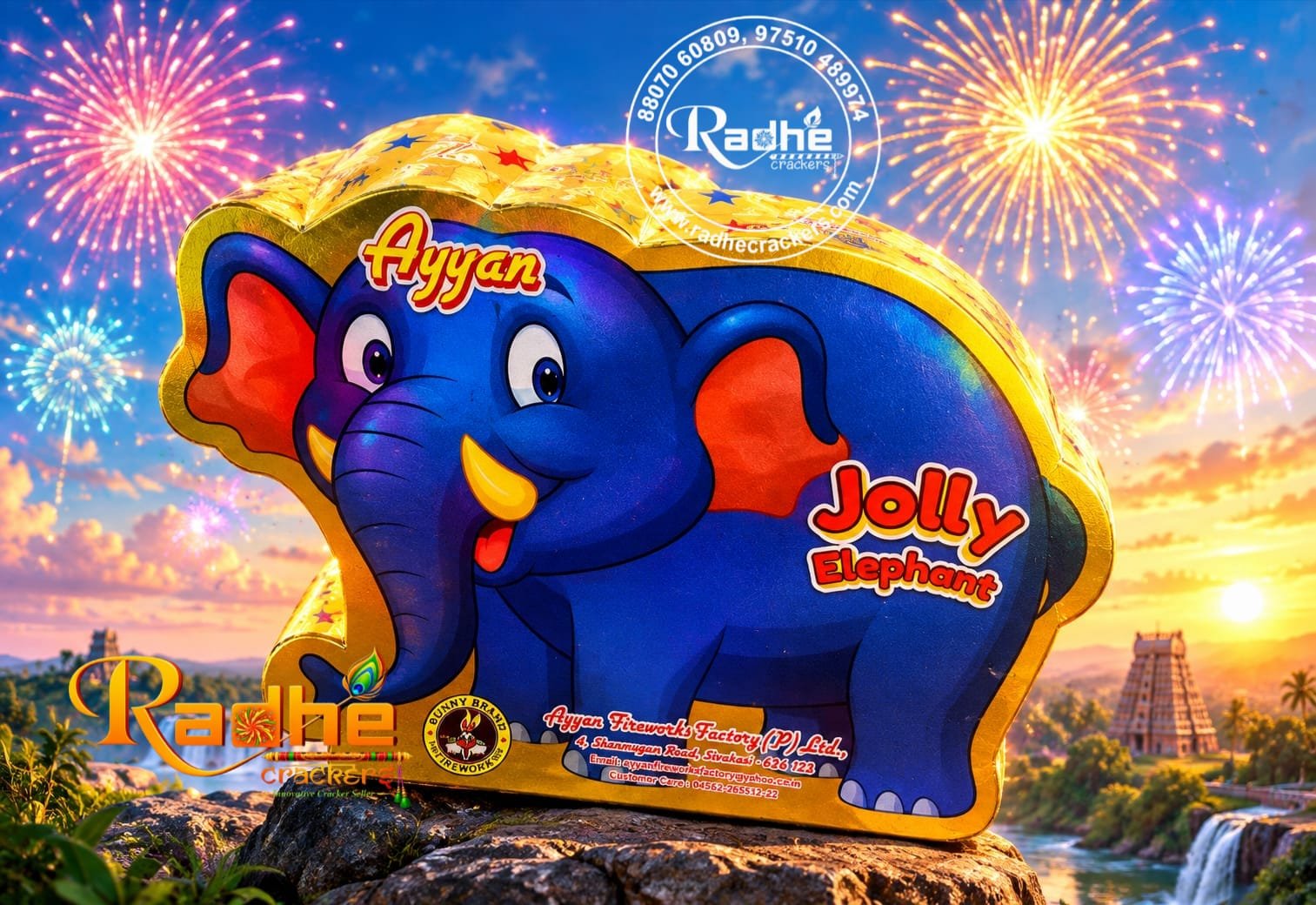 Jolly Elephant (Ayyan) 3 function